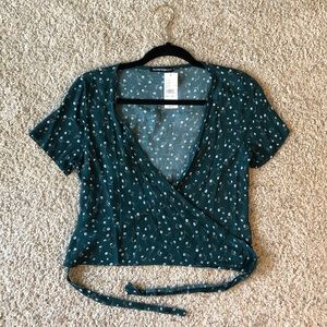 Brandy Melville Wrap Top